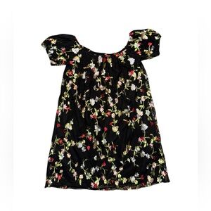 kimchi blue off the shoulder embroidered dress